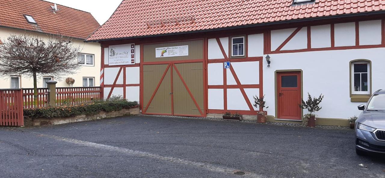 Streufdorf Cafe Im Hof- Bed & Breakfast מראה חיצוני תמונה
