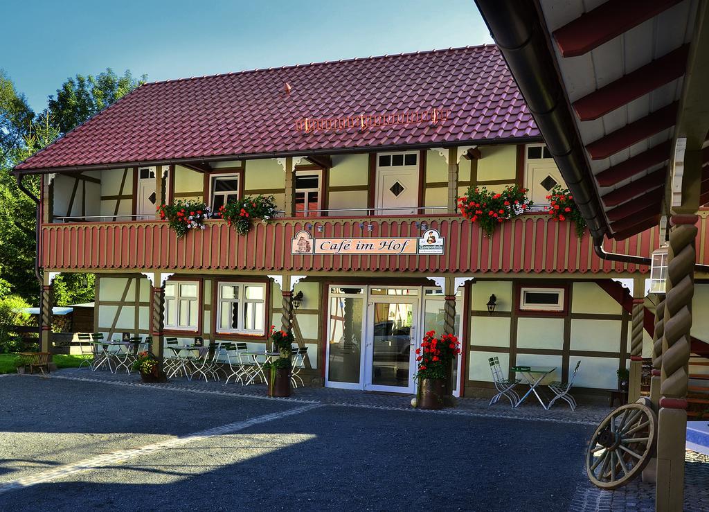 Streufdorf Cafe Im Hof- Bed & Breakfast מראה חיצוני תמונה