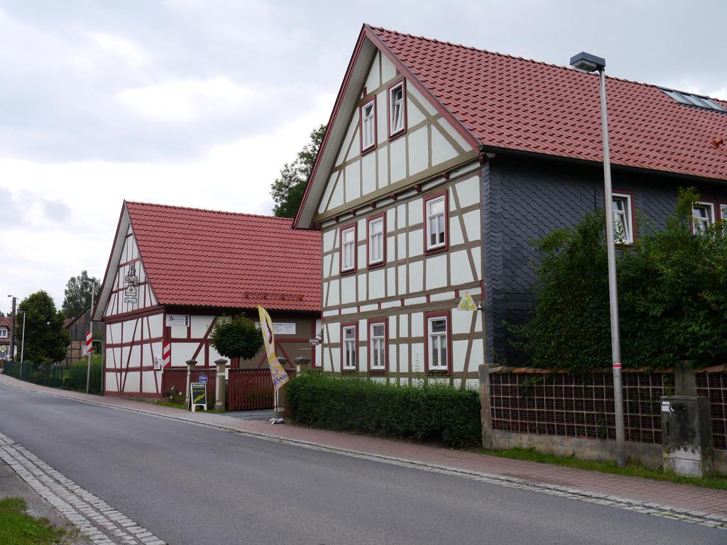 Streufdorf Cafe Im Hof- Bed & Breakfast מראה חיצוני תמונה