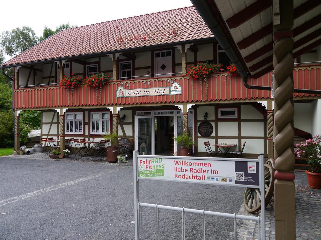 Streufdorf Cafe Im Hof- Bed & Breakfast מראה חיצוני תמונה