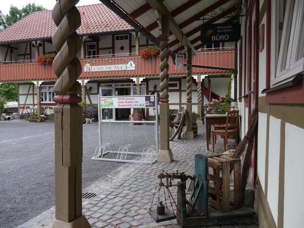 Streufdorf Cafe Im Hof- Bed & Breakfast מראה חיצוני תמונה