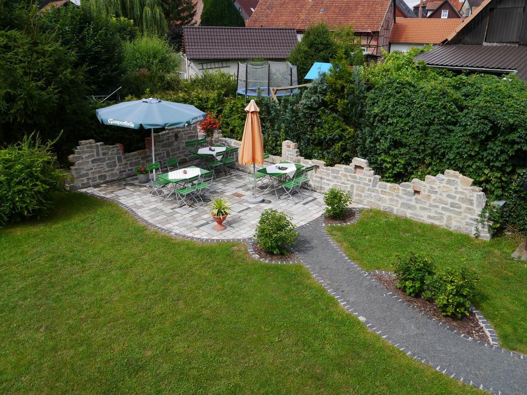 Streufdorf Cafe Im Hof- Bed & Breakfast מראה חיצוני תמונה