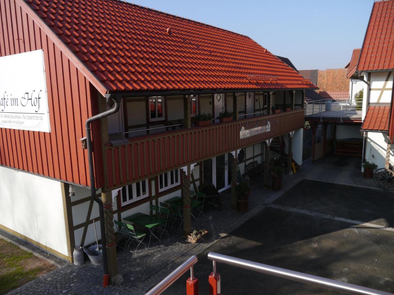 Streufdorf Cafe Im Hof- Bed & Breakfast מראה חיצוני תמונה