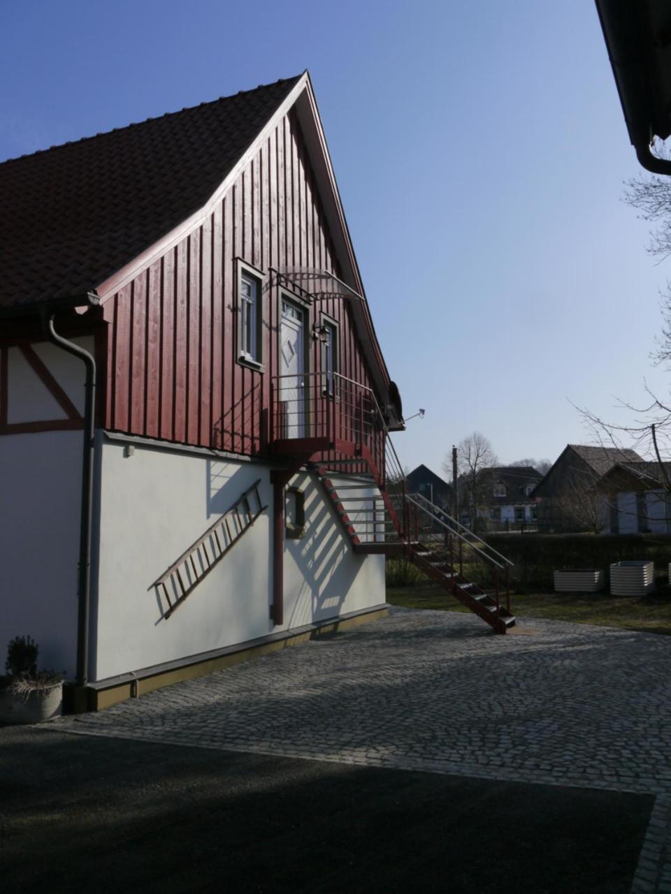 Streufdorf Cafe Im Hof- Bed & Breakfast מראה חיצוני תמונה